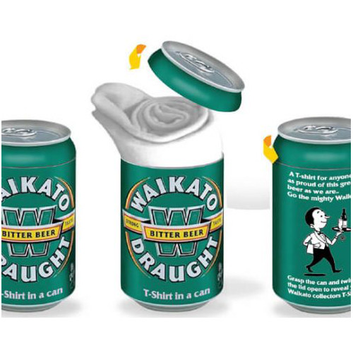 Towel / T-Shirt in a Can