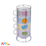 4 in 1 Stackable Coffee Cup