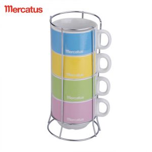 4 in 1 Stackable Coffee Cup