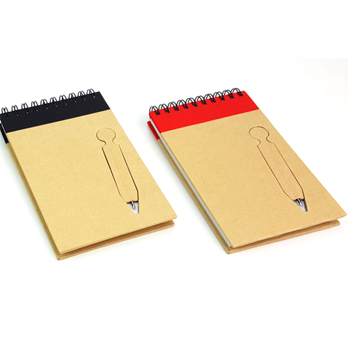 Recycled Notebook with Ballpen