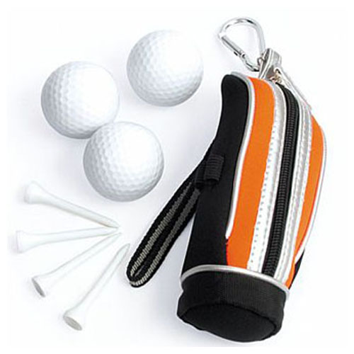Golf Pouch with Tees
