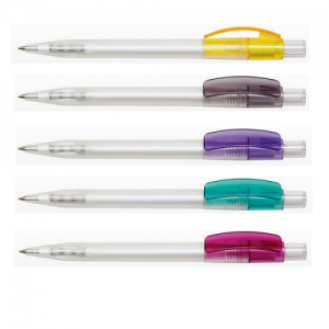 DURS PX40 - FROST NEUTRAL PLASTIC PEN