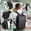 THB1122HD_5 anti-theft backpack & briefcase with strap