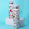 white stainless steel budget mug
