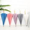 Wooden Handle Straight Umbrella