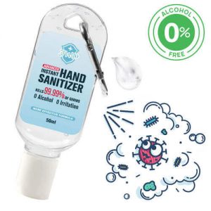 Carabina Travel - Hand Sanitizer Gel 50ml Alcohol Free.