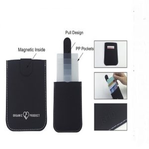 Jan PU Card Holder with RFID Protection