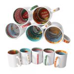 Cheap custom interior print ceramic mug singapore supplier