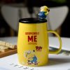 Creative Custom gifts Ceramic Mug with 3D figurine singapore supplier other color