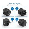 cubic universal travel adaptor singapore wholesale price sample 4
