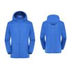 foldable raincoat for mass giveaways Singapore blue color