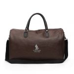 cheap custom leather bag with logo print singapore supplier