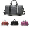 Cheap Custom Basic Travel Bag with logo print - Main Feature Pic cheap basic duffle bag with company logo print