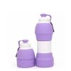Foldable Food Grade Silicone Water Bottle for promo Singapore