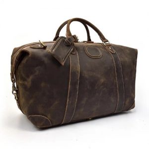 Sachi Genuine Leather Travel Bag 