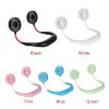 Promotional Wearable Neckband Portable Neck Sport Mini USB Fan-color option picture Promotional Wearable Neckband Portable Neck Sport Mini USB Fan color option picture