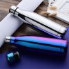 Stainless Electroplated Flask silver rainbow color