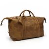 personalised Genuine custom leather Singapore duffle Bag