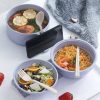 Singapore Promotional Yui Bamboo Fiber tableware set with logo print