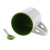 Ceramic Mug With Spoon Picture 6