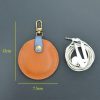 Leather Earphone Storage Bag