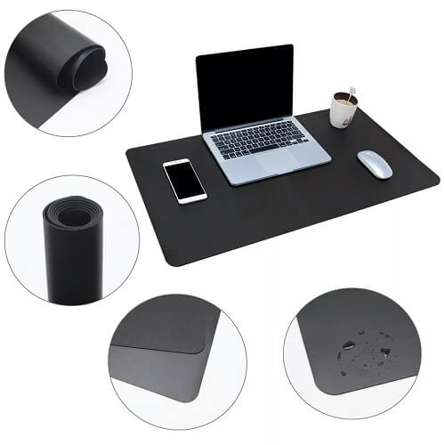 PU Leather Dual-Use Desk Pad