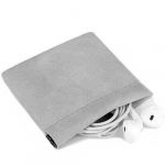 PU Leather Earbud Pouch