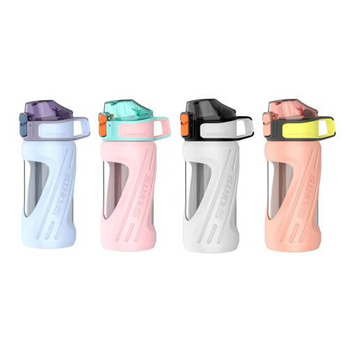 custom sporty promotional water bottle with logo print