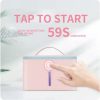 UV Sterilizer Disinfection Bag Singapore Supplier with custom logo print-blue UV Sterilizer Disinfection Bag Singapore Supplier with custom logo print blue