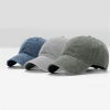 Denim Vintage Custom Baseball Cap with company logo printing