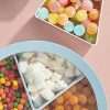 Homer Multiple Compartments Snack Tray Flower Petal Shape Snack Tray Picture 5 1