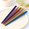 Multicolour Stainless Steel Chopsticks Picture 2