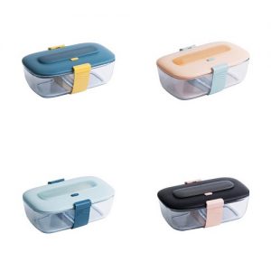 Kann Portable Glass Container Lunch Box