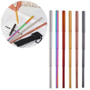 Keating Stainless Steel Foldable Straw