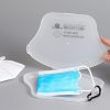 Singapore Mask Plastic Holder with custom company logo3