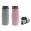 Custom Made Foldable Collapsible Sports Bottle singapore wholeasaler