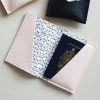 pu leather travel passport holder singapore wholesale