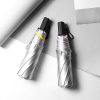 Custom Print Titanium Silver Tri-Fold Umbrella