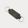 Singapore Supplier Stylish Cowhide Leather Car Keychain Picture 3