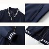 Customized Logo Print Casual Bomber Jacket- Picture 8 Customized Logo Print Casual Bomber Jacket Picture 8