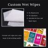 Custom Sanitizer Wet Wipe Picture 8