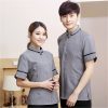 Supplier Short Sleeved Hotel Clothes Uniform Picture 3