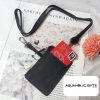 Custom PU Leather Card Holder With Lanyard- Picture 3 Custom PU Leather Card Holder With Lanyard Picture 3