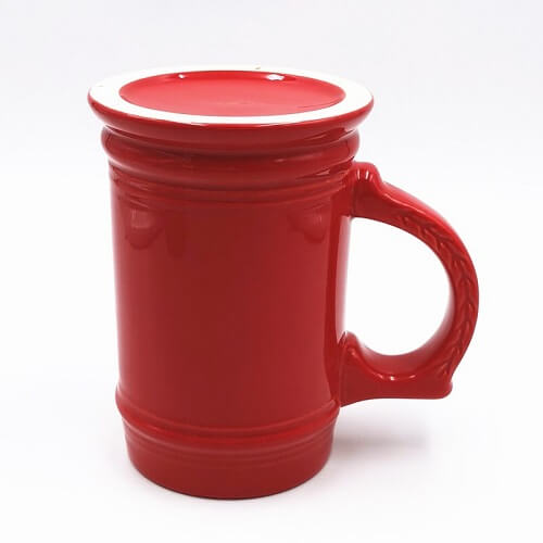 Custom Logo Print Ceramic Beer Mug Picture 3