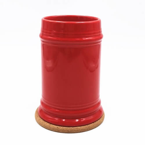 Custom Logo Print Ceramic Beer Mug Picture 4