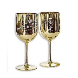 Custom champagne glasses