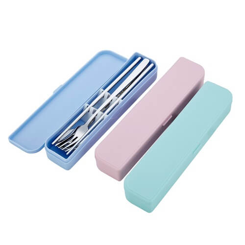 Custom Stainless Steel Korean Cutlery Set With Storage Case- Main Feature Custom Cutlery Set