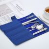 Singapore Supplier Stainless Steel Cutlery Set With Fabric Pouch - Picture 3 Singapore Supplier Stainless Steel Cutlery Set With Fabric Pouch Picture 3