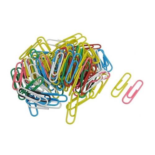 Euu Dunn Paper Clips with Jar