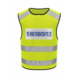 Safety Vest Logo Print